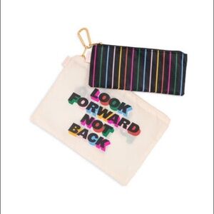 ❤️NWT ban.do - Carryall Duo “Look Forward Not Back”